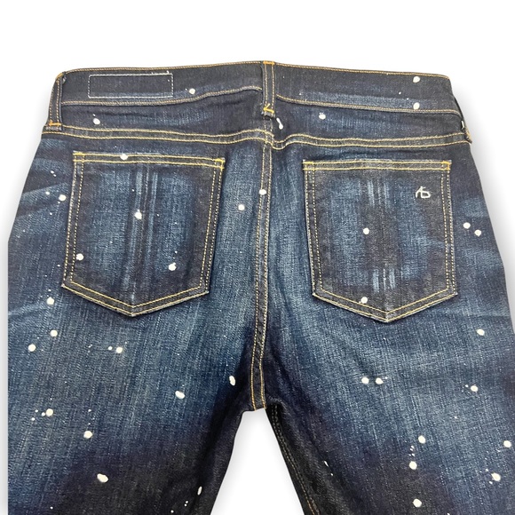 Rag & Bone Skinny Jeans Anfield Splash - Picture 4 of 10